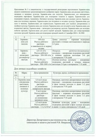 «Здравень АКВА-Стрим Газон» 1 л_6