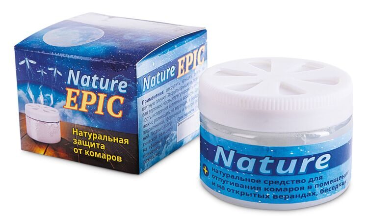 Nature EPIC, натуральное средство для отпугивания комаров
