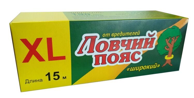 Ловчий пояс «широкий» — для защиты садовых деревьев от вредителей, XL, длина 15 м, ширина 190 мм